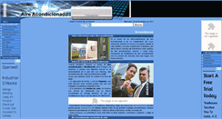 Desktop Screenshot of aire.acondicionado.redsat.net