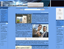 Tablet Screenshot of aire.acondicionado.redsat.net